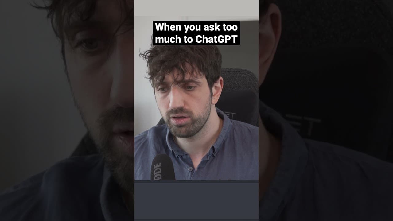 Video Anthony Riera - When you ask too much code to ChatGPT #chatgpt #code #memes #softwareengineer