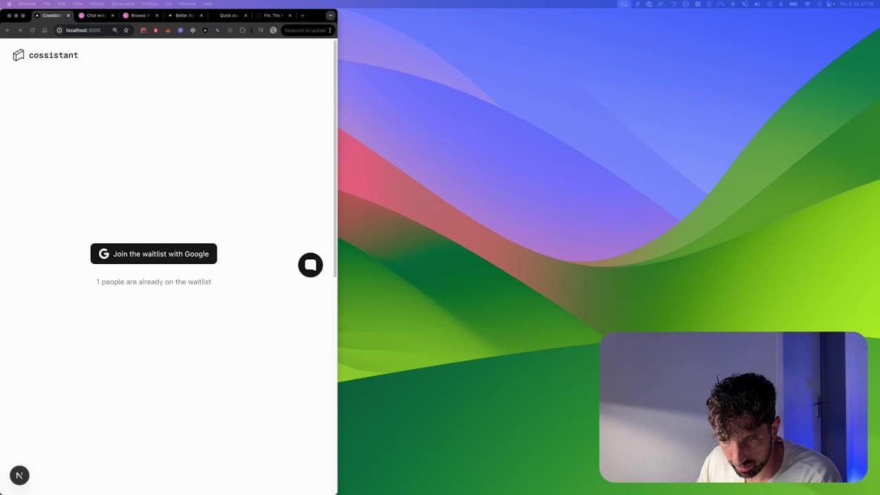 Video Anthony Riera - Vibe code &amp; Chill - Coding a SaaS live